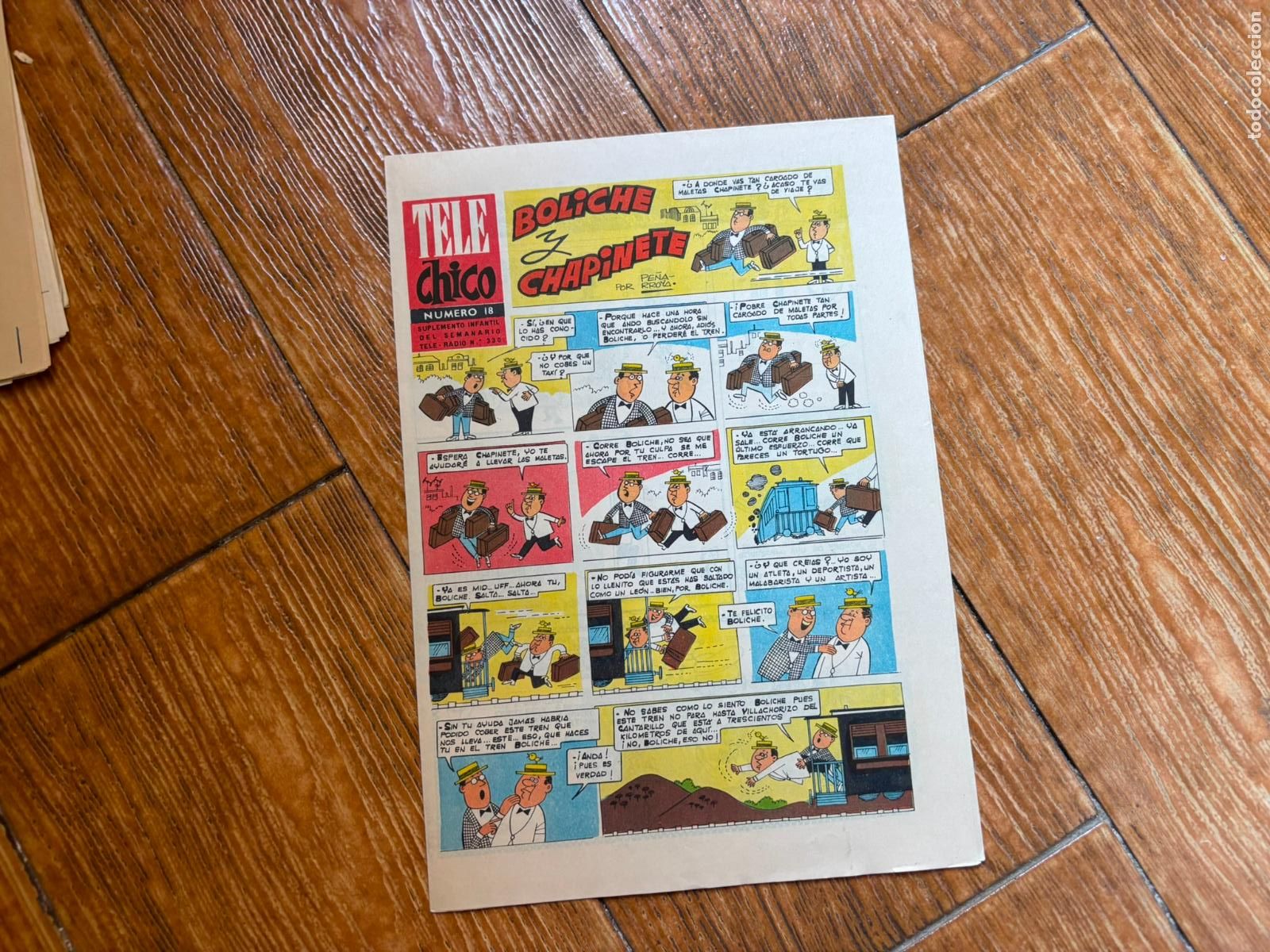 Comics: TELECHICO TELE CHICO N&ordm; 18 SUPLEMENTO DE TELE RADIO 1963 PE&Ntilde;ARROYA ESCOBAR ETC