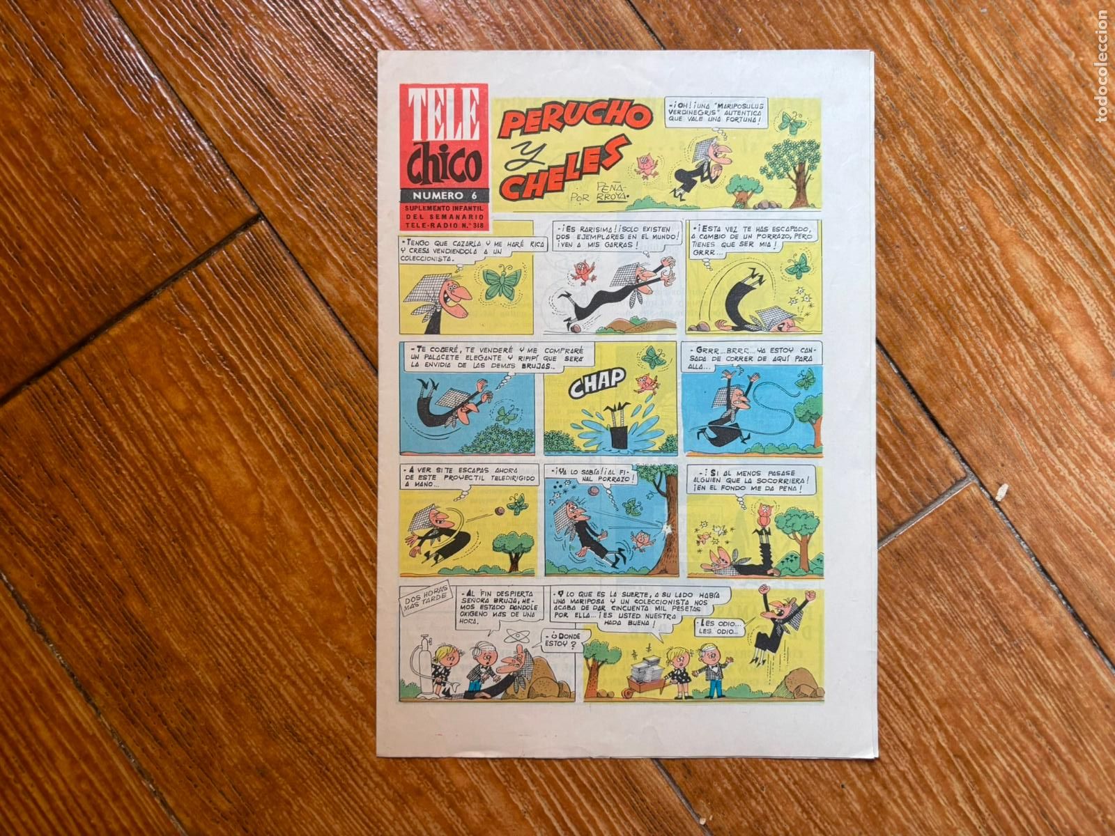 C&oacute;mics: TELECHICO TELE CHICO N&ordm; 6 SUPLEMENTO DE TELE RADIO 1963 PE&Ntilde;ARROYA ESCOBAR ETC