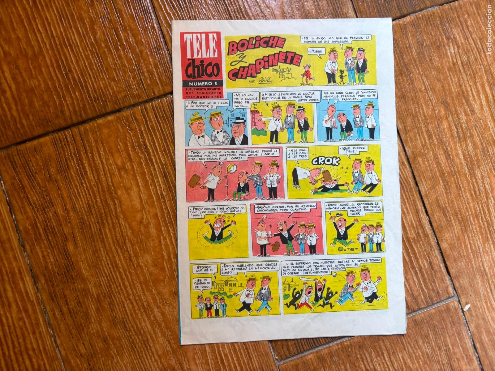 C&oacute;mics: TELECHICO TELE CHICO N&ordm; 5 SUPLEMENTO DE TELE RADIO 1963 PE&Ntilde;ARROYA ESCOBAR ETC