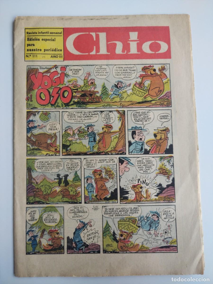 Comics: CHIO N&deg; 111. PRENSA Y EDICIONES, de 1965