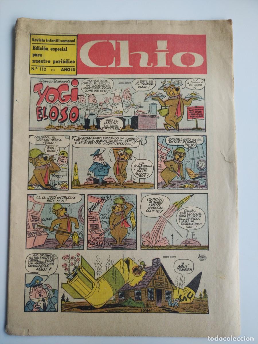 C&oacute;mics: CHIO N&deg; 112. PRENSA Y EDICIONES, de 1965 - Foto 1