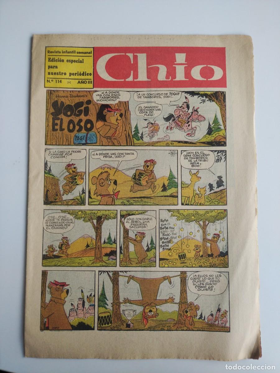 Comics: CHIO N&deg; 114. PRENSA Y EDICIONES, de 1965