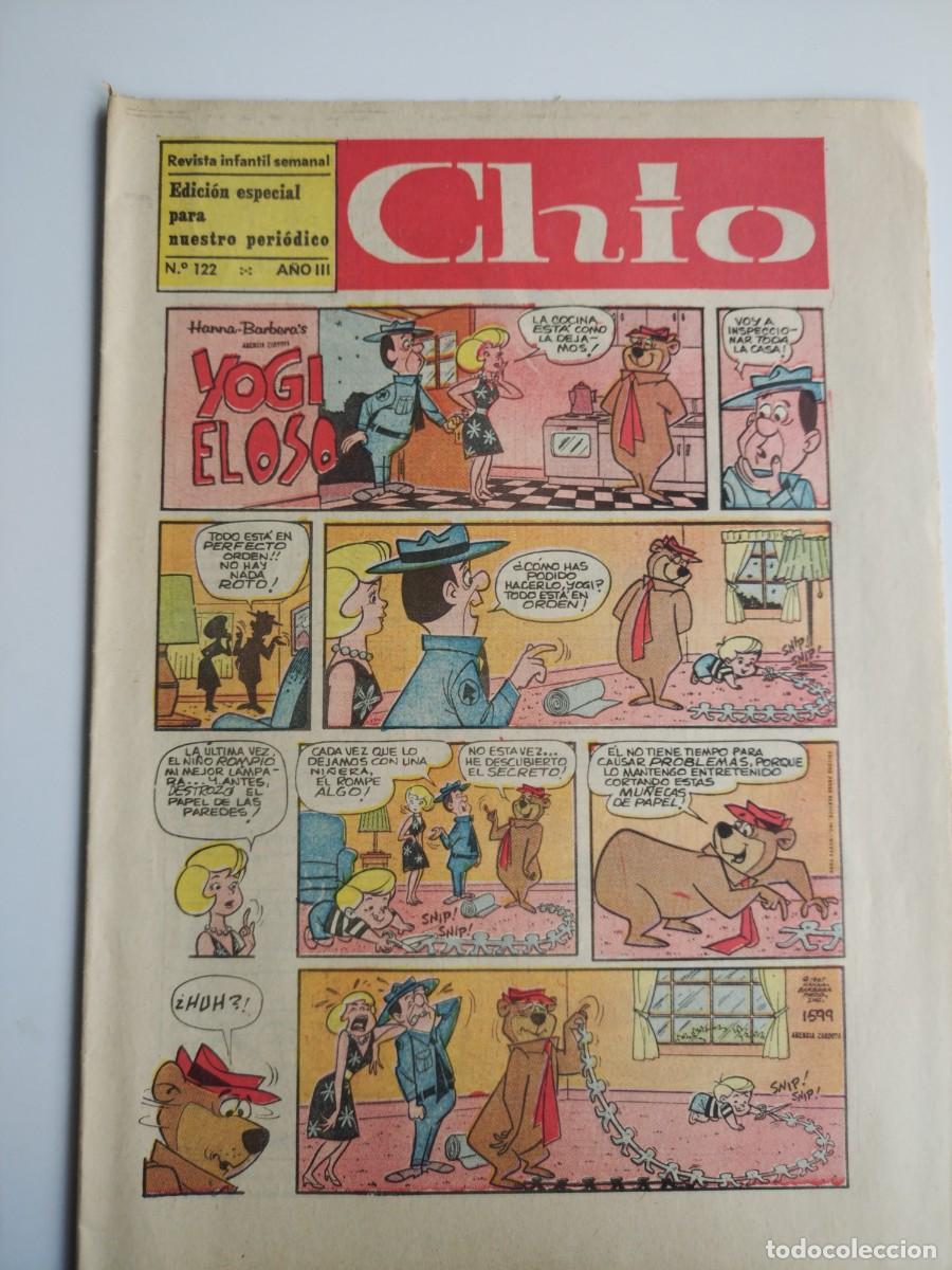Comics: CHIO N&deg; 122. PRENSA Y EDICIONES, de 1965