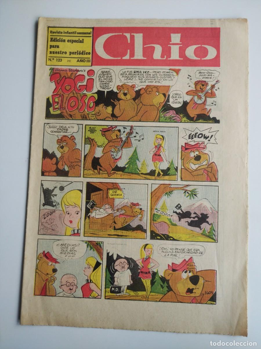 Comics: CHIO N&deg; 123. PRENSA Y EDICIONES, de 1965