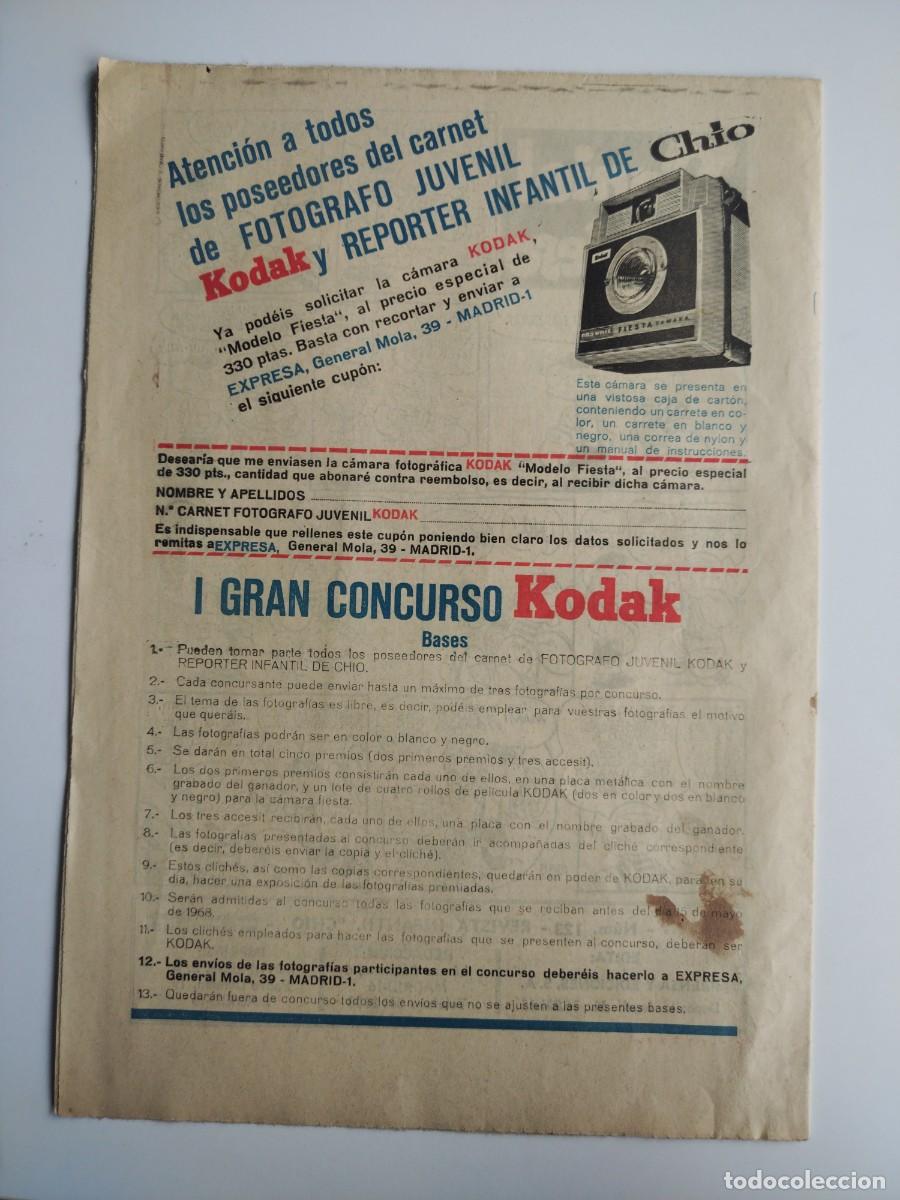 C&oacute;mics: CHIO N&deg; 123. PRENSA Y EDICIONES, de 1965 - Foto 2