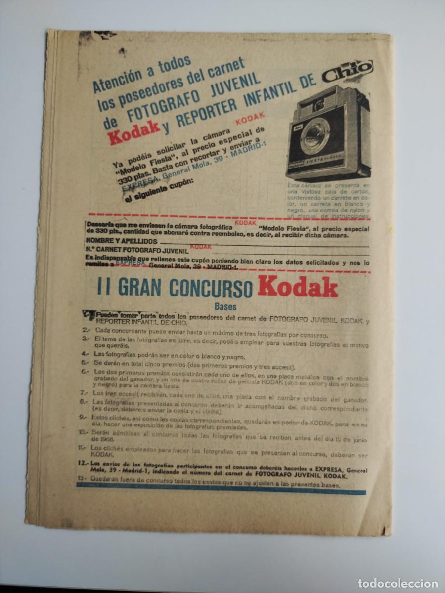 C&oacute;mics: CHIO N&deg; 126. PRENSA Y EDICIONES, de 1965 - Foto 2