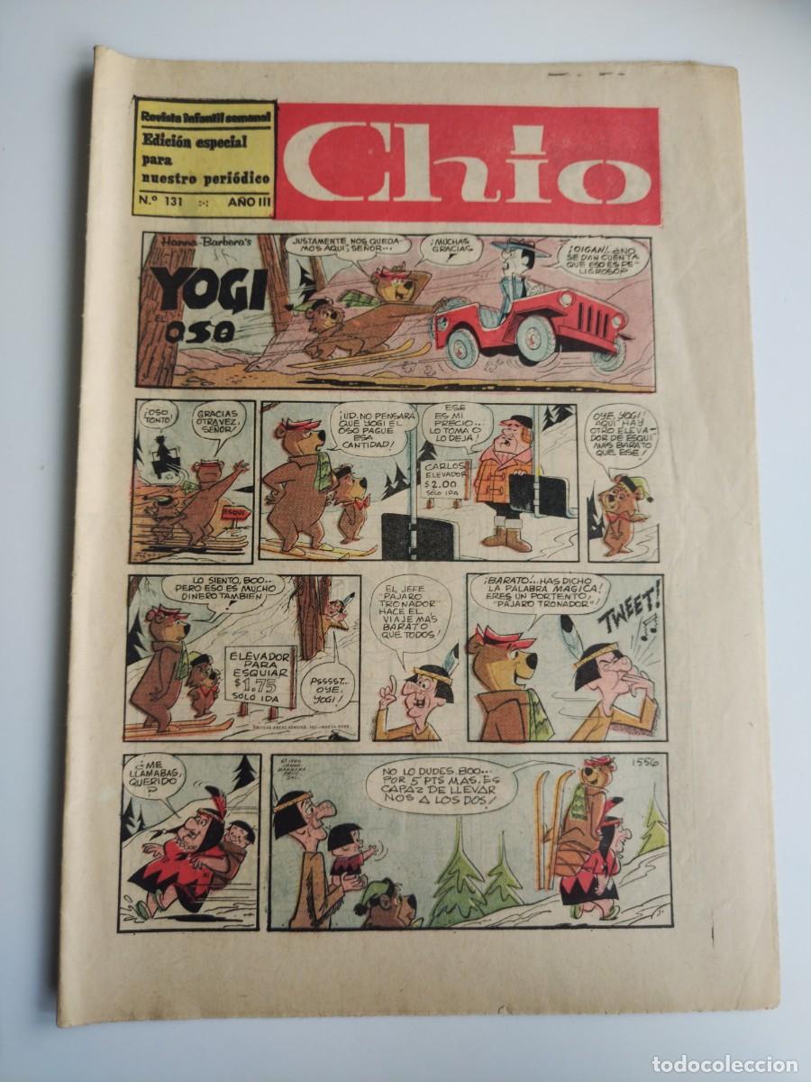 C&oacute;mics: CHIO N&deg; 131. PRENSA Y EDICIONES, de 1965