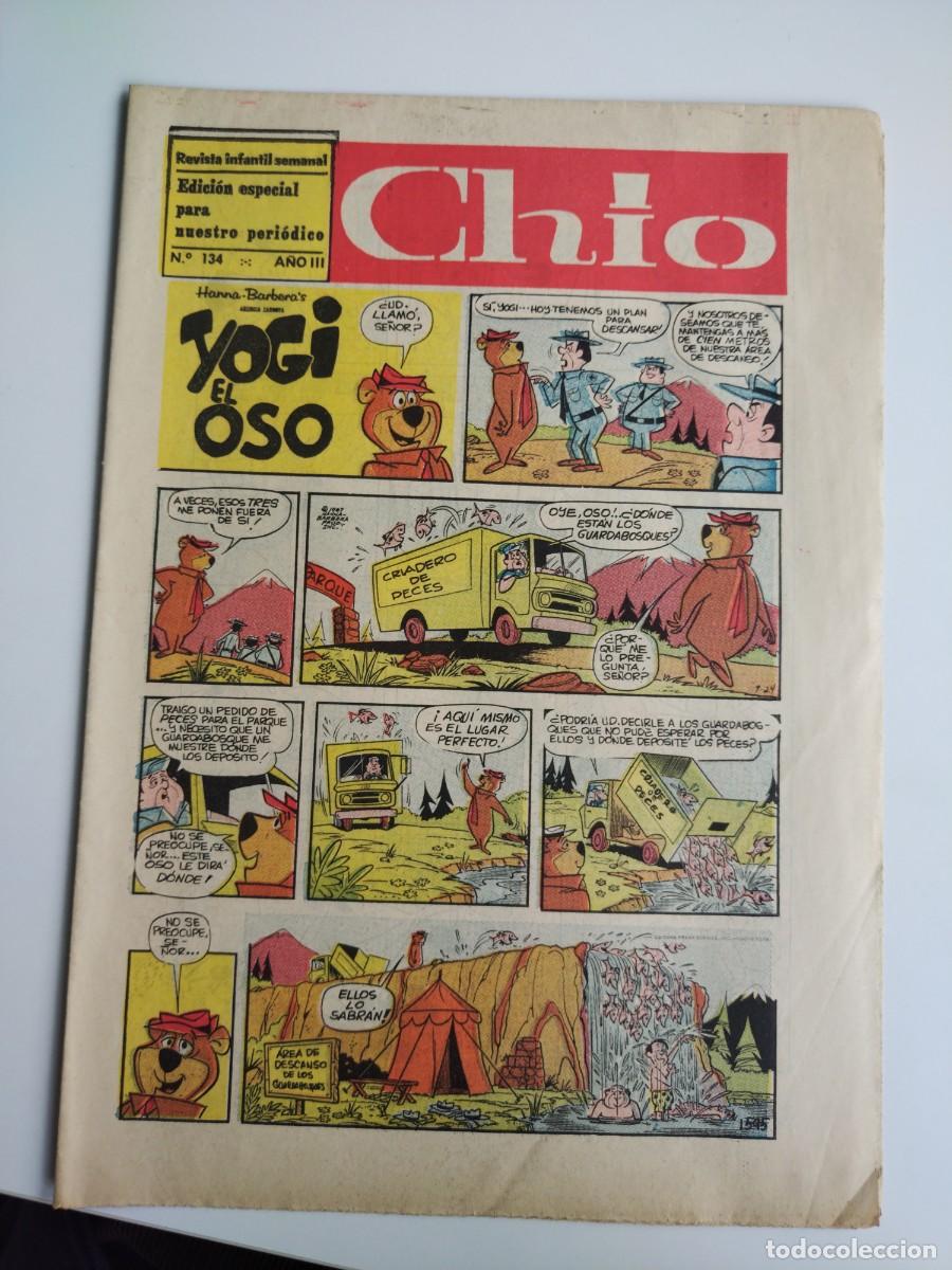 C&oacute;mics: CHIO N&deg; 134. PRENSA Y EDICIONES, de 1965