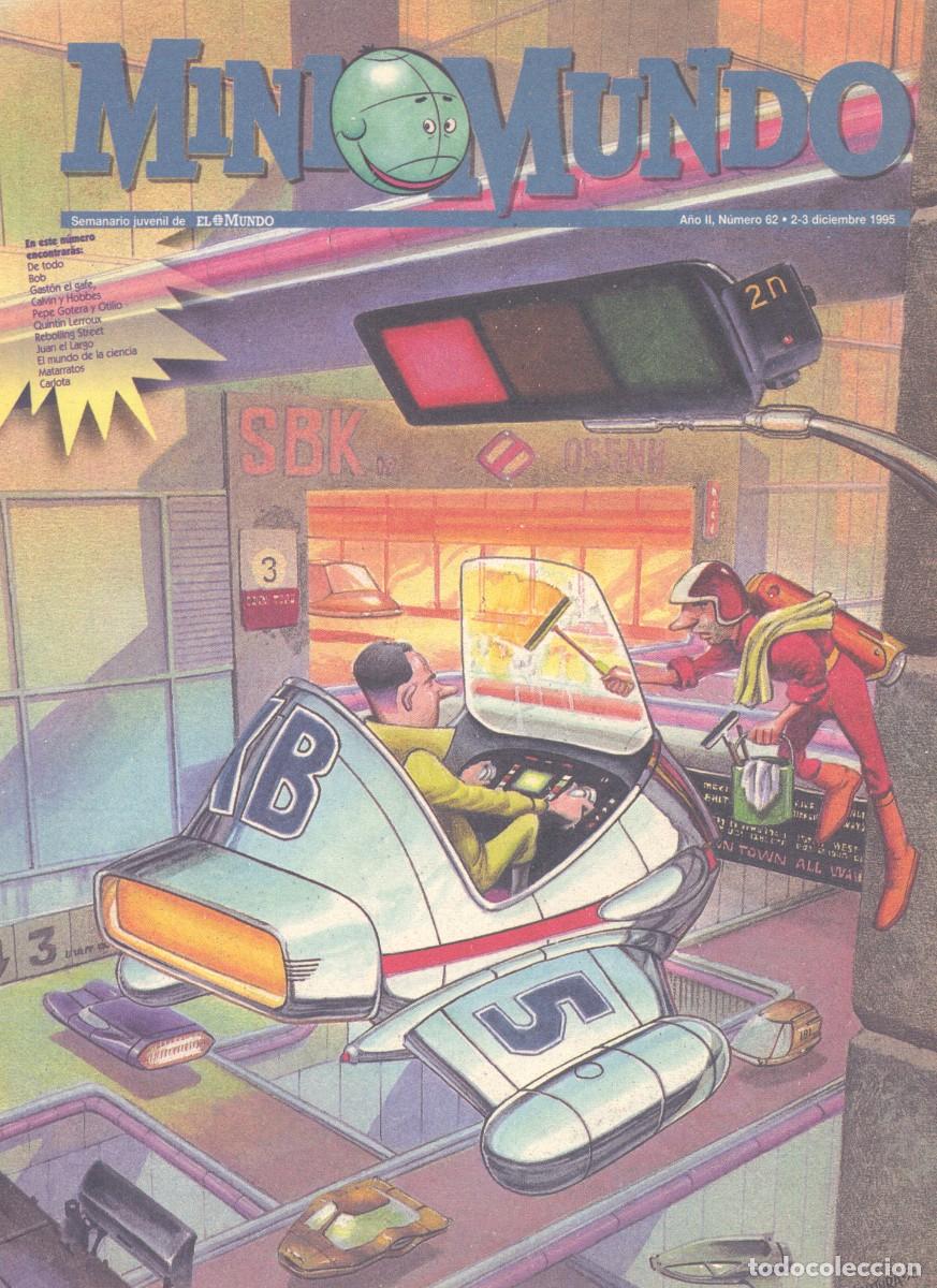 C&oacute;mics: MINIMUNDO 62. GAST&Oacute;N EL GAFE, FRANQUIN, JOS&Eacute; ORTIZ, IB&Aacute;&Ntilde;EZ, CALVIN Y HOBBES... (CAJA 2)