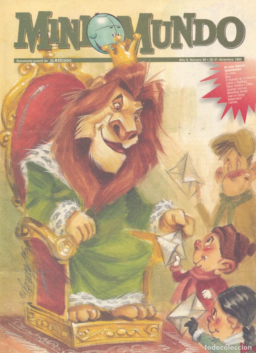 C&oacute;mics: MINIMUNDO 66. QUINT&Iacute;N LERROUX, CARLOTA, JOS&Eacute; ORTIZ, IB&Aacute;&Ntilde;EZ, CALVIN Y HOBBES... (CAJA 2)