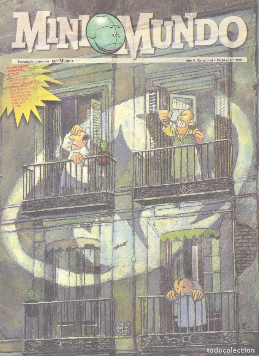 C&oacute;mics: MINIMUNDO 68. QUINT&Iacute;N LERROUX, FRANQUIN, CARLOTA, JOS&Eacute; ORTIZ, IB&Aacute;&Ntilde;EZ, CALVIN Y HOBBES... (CAJA 2)