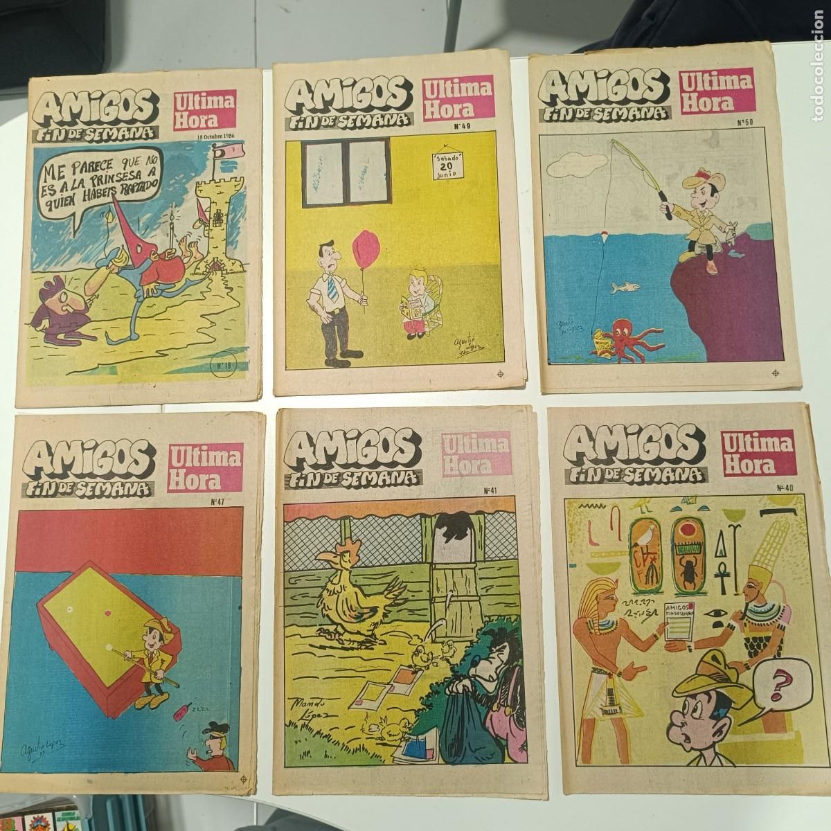 C&oacute;mics: LOS AMIGOS DEL DOMINGO LOTE DE 40 EJEMPLARES - Foto 8