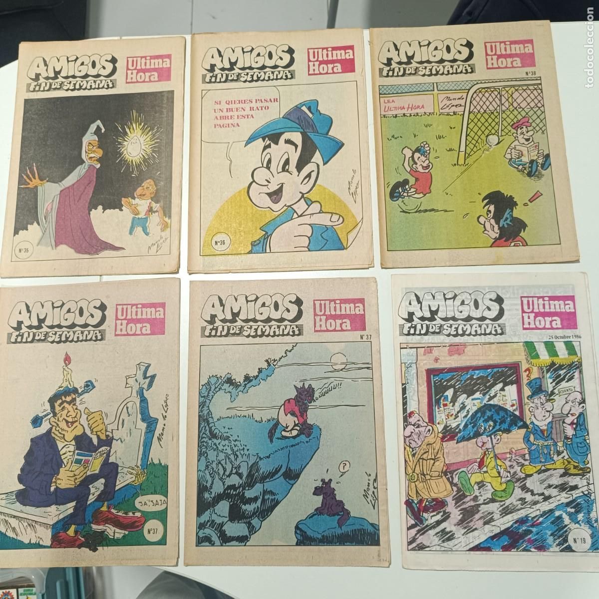 C&oacute;mics: LOS AMIGOS DEL DOMINGO LOTE DE 40 EJEMPLARES - Foto 11