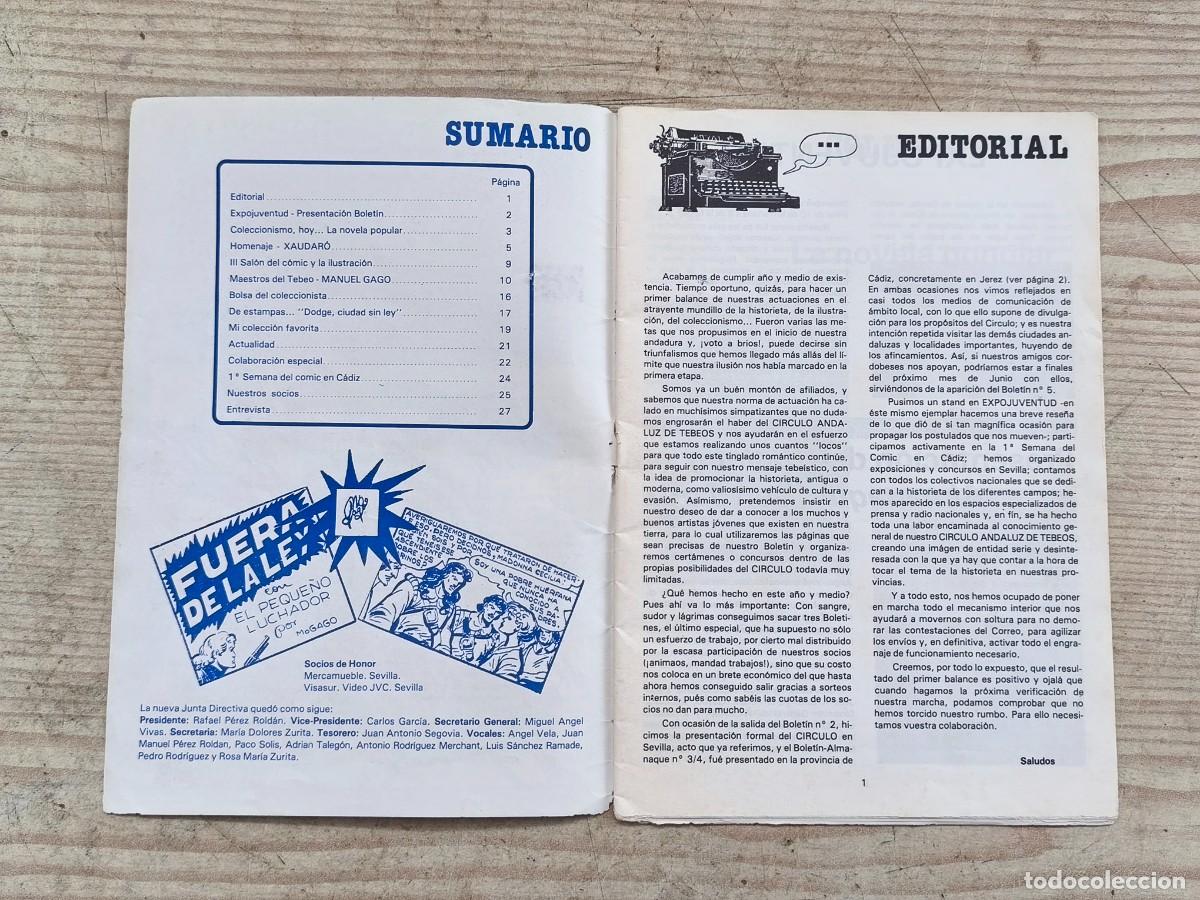 C&oacute;mics: Revista C&iacute;rculo Andaluz de Tebeos - Numero 5 - Foto 2