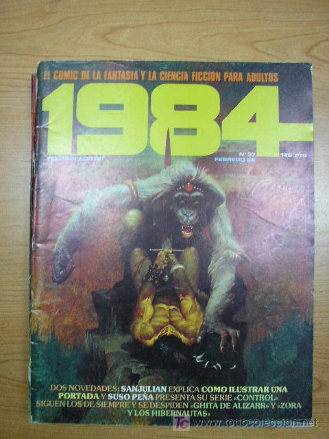 C&oacute;mics: 1984, N&ordm; 37, TOUTAIN EDICIONES, A&Ntilde;O 1982 - Foto 1
