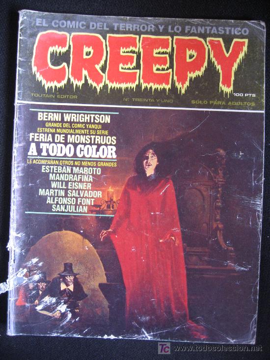 C&oacute;mics: CREEPY   N&ordm; 31   1981 - Foto 1