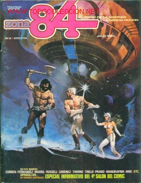 C&oacute;mics: REVISTA ZONA 84 NUMERO 2 - Foto 1