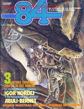 REVISTA ZONA 84 NUMERO 3 (Tebeos y Comics - Toutain - Zona 84)