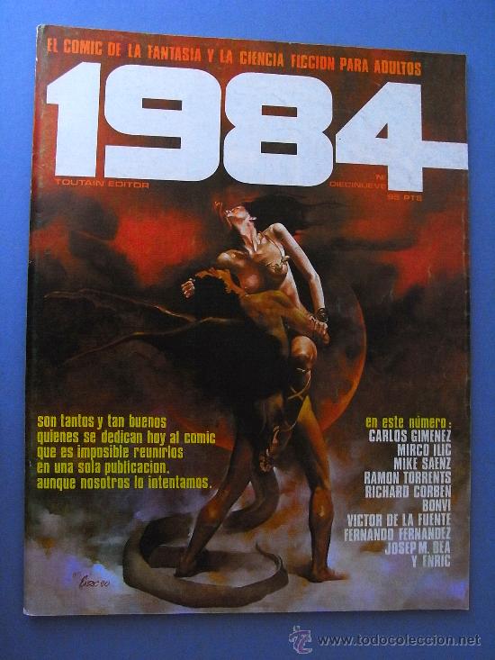 C&oacute;mics: 1984 N&Uacute;MERO 19, TOUTAIN EDITOR. - Foto 1