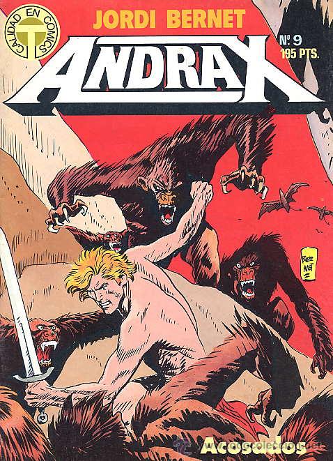 C&oacute;mics: BERNET - ANDRAX n&ordm; 9 - TOUTAIN 1988 - Foto 1