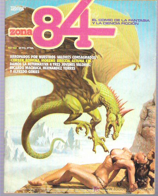 C&oacute;mics: zona 84 n&ordm; 10 totain editor 1985 - Foto 1