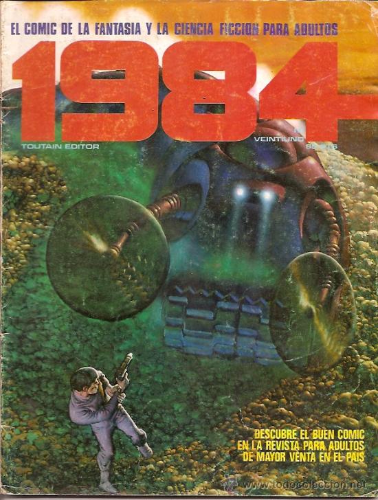 C&oacute;mics: 1984 N&ordm; 21  EDITORIAL TOUTAIN - Foto 1