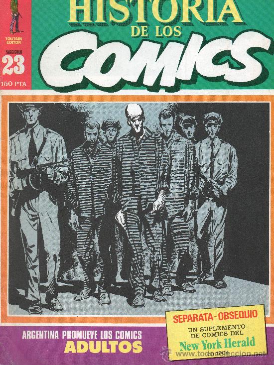 C&oacute;mics: HISTORIA DE LOS COMICS  N&ordm; 23    DE TOUTAIN - Foto 1