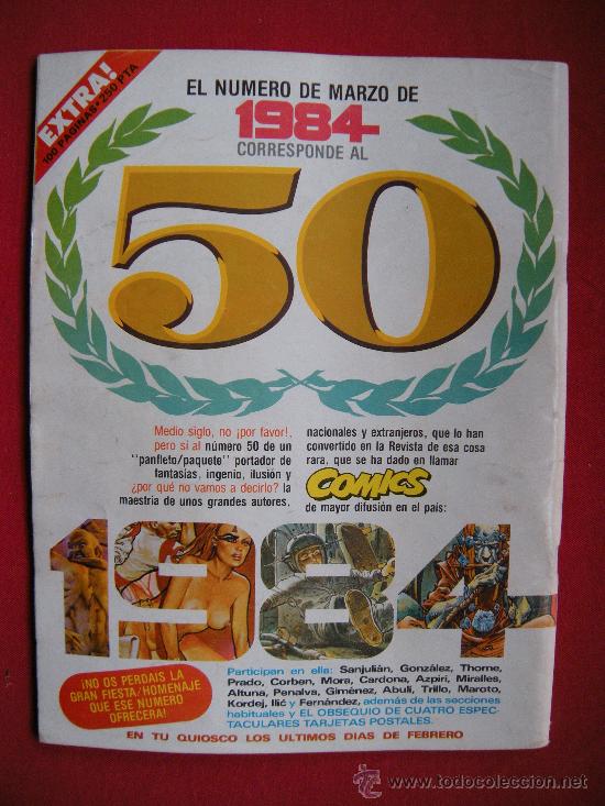 C&oacute;mics: COMIC 1984 N&ordm; 49 - Foto 2