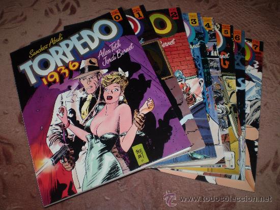 C&oacute;mics: Torpedo.Completa en 8 tomos - Foto 1