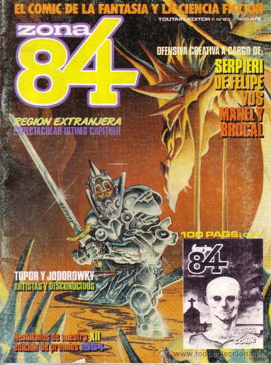 C&oacute;mics: ZONA 84 N&ordm; 83 - Foto 1