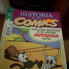 Cómics: 'HISTORIA DE LOS COMICS', Nº 3. EDITORIAL TOUTAIN. 1982. EL GATO FELIX EN PORTADA.. Lote 26794012