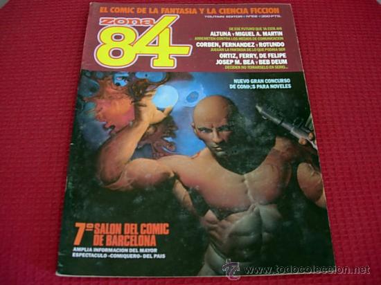 C&oacute;mics: ZONA 84 (N&ordm; 62) 7&ordm; SAL&Oacute;N DEL C&Oacute;MIC DE BARCELONA. - Foto 1