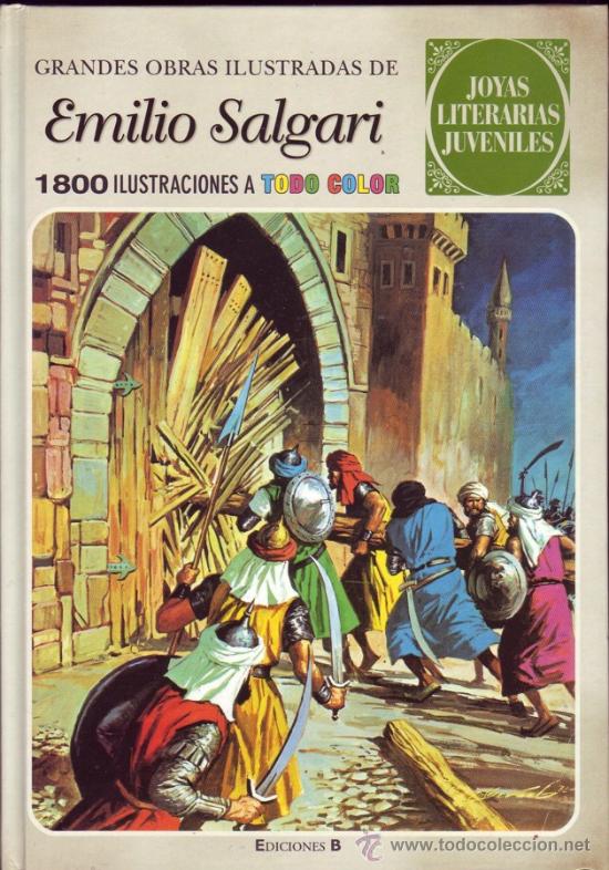 C&oacute;mics: Grandes obras ilustradas de Emilio Salgari. - Foto 1