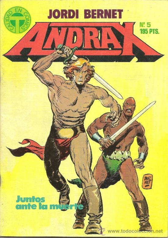 C&oacute;mics: JORDI BERNET. TORPEDO, ANDRAX. DOS NUMEROS - Foto 2