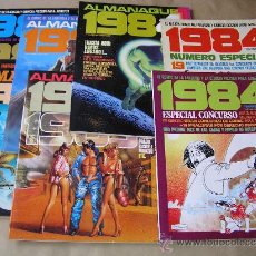 Cómics: 1984 - 4 EJEMPLARES: ALMANAQUE 1980 1981 1982 Y NUMERO ESPECIAL CONCURSO - VER ANUNCIO - Y SUELTOS. Lote 57169406