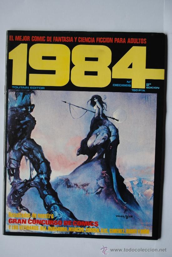 C&oacute;mics: COMIC 1984. N&ordm; 16. EDICIONES TOUTAIN - Foto 1
