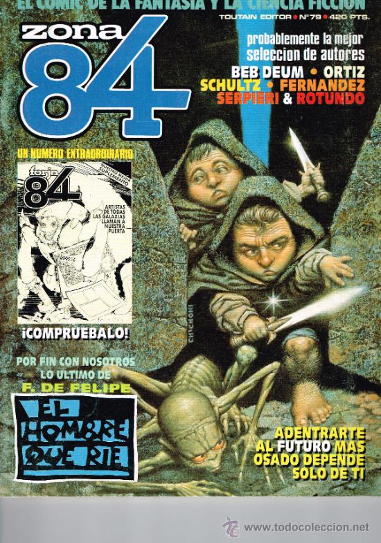 C&oacute;mics: ZONA 84 N&ordm; 79 - ED. TOUTAIN - Foto 1