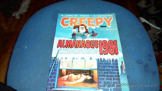 C&oacute;mics: Almanaque Creepy 1981, Toutain - Foto 1