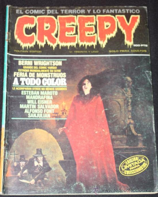C&oacute;mics: CREEPY,  n&ordm;31.(mejor precio). - Foto 1