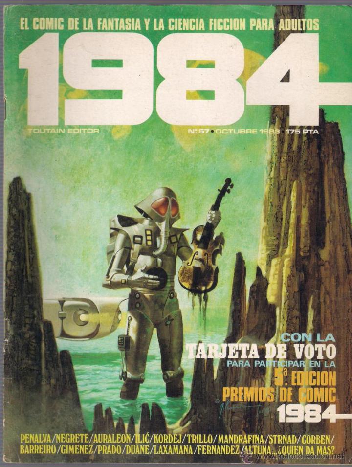 REVISTA DE COMIC 1984 Nº 32 TOUTAIN (Tebeos y Comics - Toutain - 1984)
