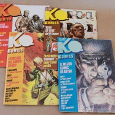 Cómics: K.O. COMICS NºS 1 2 3 4 - COMPLETA - ED. METROPOL, AÑO 1984 - MUY BUEN ESTADO - KO. Lote 40459640