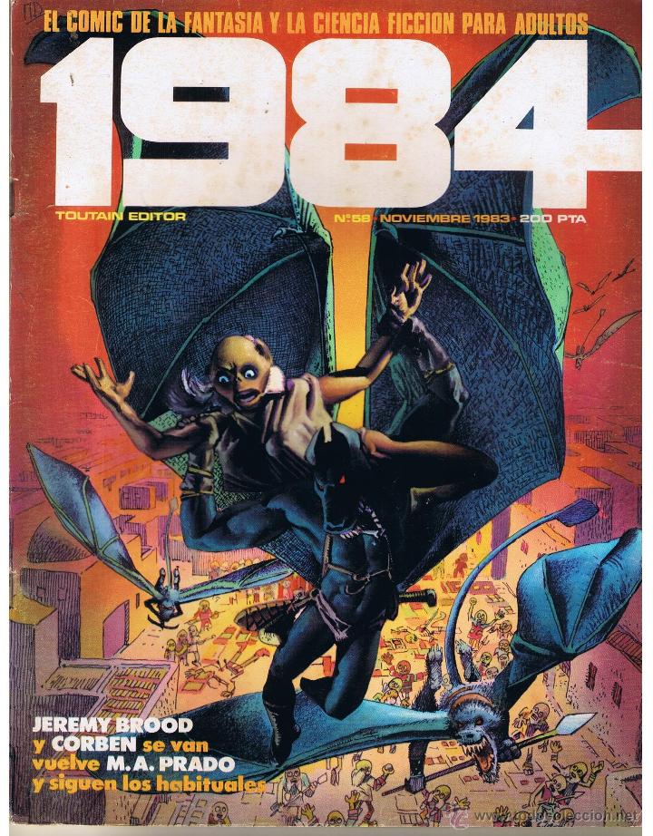 C&oacute;mics: 1984. NUMERO 58. TOUTAIN (ST) - Foto 1