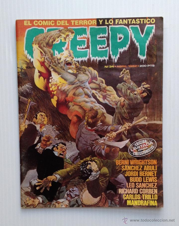 C&oacute;mics: CREEPY. N&ordm; 34, ABRIL 1982. - Foto 1