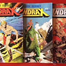 Cómics: JORDI BERNET “ANDRAX” (Nº 1, 2 Y 4) COMIC BOOK, TOUTAIN, 1988.. Lote 45217093
