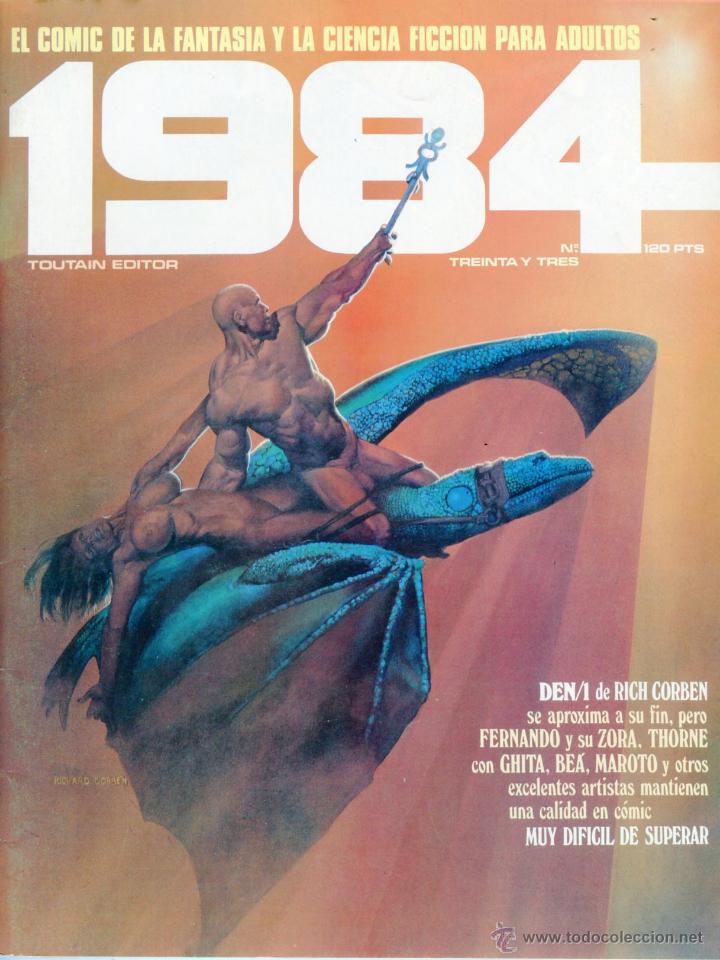 C&oacute;mics: 1984 NUMERO 33 BUEN ESTADO - Foto 1