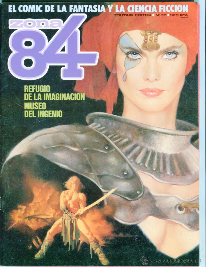 C&oacute;mics: ZONA 84 NUMERO 30 COMIC EN BUEN ESTADO - Foto 1