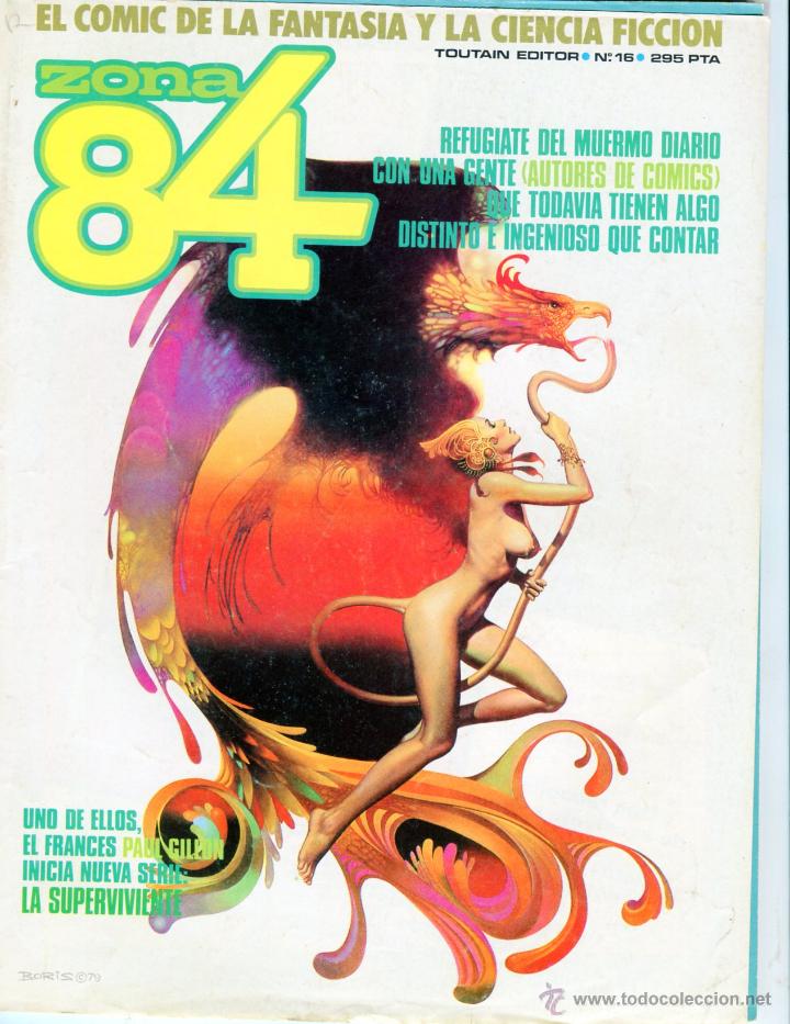 C&oacute;mics: ZONA 84 NUMERO 16 COMIC EN BUEN ESTADO - Foto 1