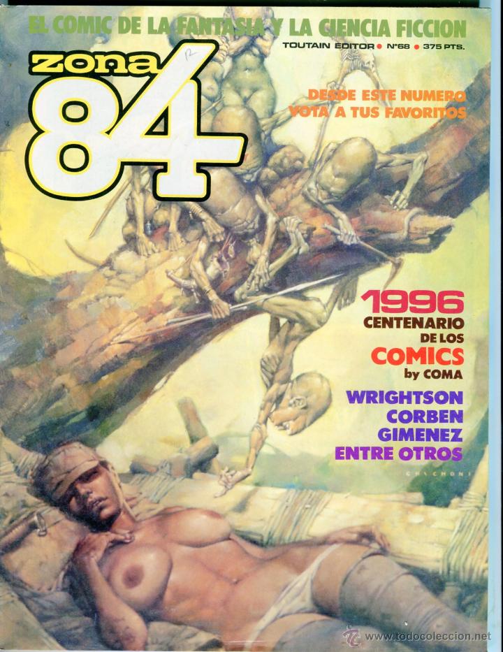 C&oacute;mics: ZONA 84 NUMERO 68 COMIC EN BUEN ESTADO - Foto 1