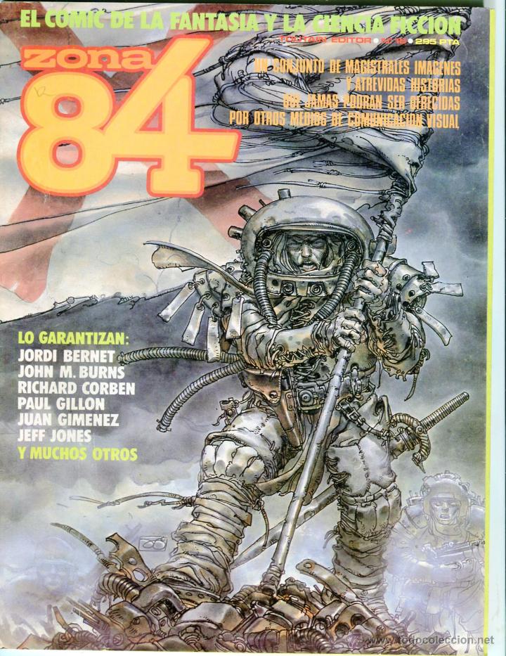 C&oacute;mics: ZONA 84 NUMERO 18 COMIC EN BUEN ESTADO - Foto 1