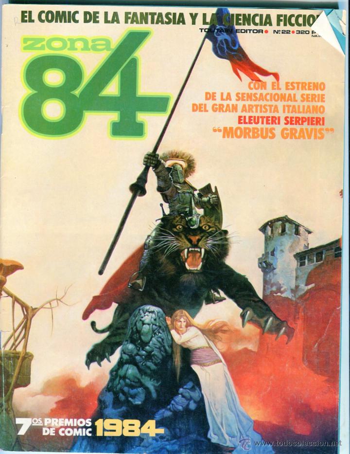 C&oacute;mics: ZONA 84 NUMERO 22 COMIC EN BUEN ESTADO - Foto 1